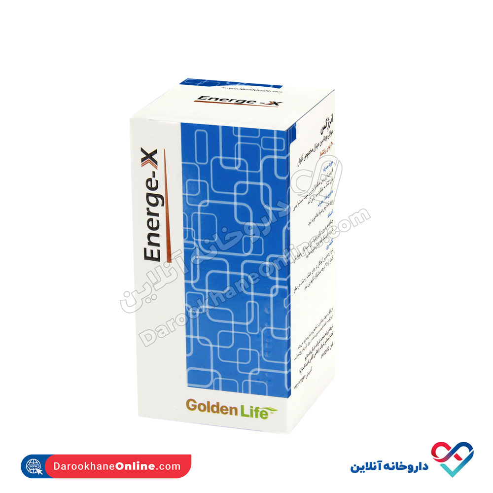 تصویر قرص انرژکس گلدن لایف 60 عددی